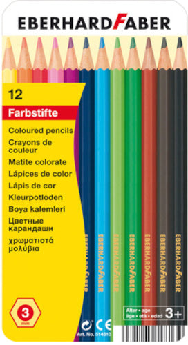 Eberhard Faber EF-514813 Kleurpotloden Classic Metaaletui A 12 Stuks