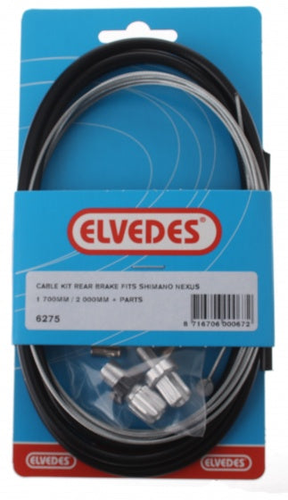 Achterremkabel Elvedes passend op Shimano Nexus Rollerbrake en V-Brake