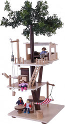 speelhuis Boomhuis junior 39 x 73 cm hout beige/bruin