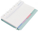 notitieboek Classic Pastels A6 kunstleer mintgroen