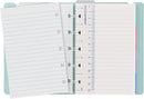 notitieboek Classic Pastels A6 kunstleer mintgroen