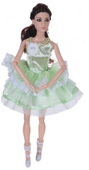 tienerpop ballerina groen 30 cm