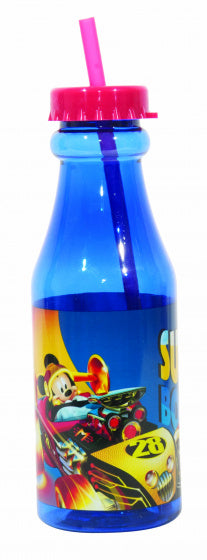 drinkfles met rietje Mickey Mouse glas 500 ml
