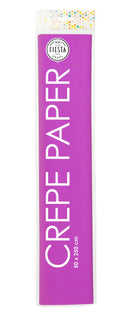 crêpepapier 250 x 50 cm paars