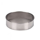 bakvorm zilver metaal 8 x 2 cm