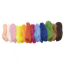 gekaarde wol 100 gram 15 stuks multicolor
