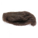 gekaarde wol 25 gram donkerbruin