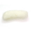 gekaarde wol 25 gram wit