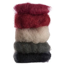 gekaarde wol 50 gram 5 stuks zwart