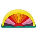 houten zonnestralenboog 27 cm multicolor 16-delig