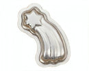 komeet bakvorm 10 x 4 cm blank staal