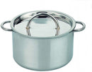 kookpan zilver edelstaal 9 x 11 cm
