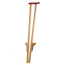 stelten 120 cm rood/blank hout