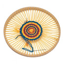 weefraam rond 22 cm blank hout