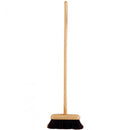 zachte bezem 80 cm blank hout