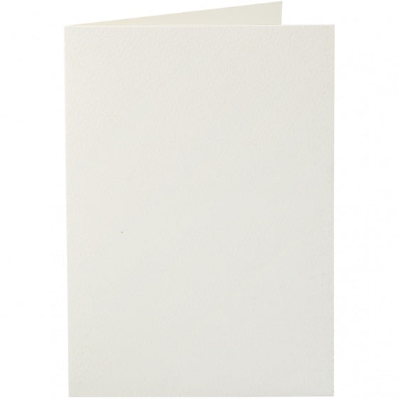 Kaarten Off-white 10,5x15cm, 10st.
