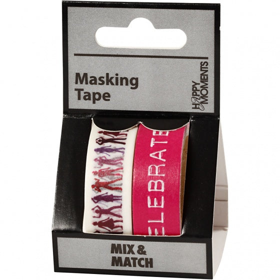 masking tape roze b: 15 mm 5 m