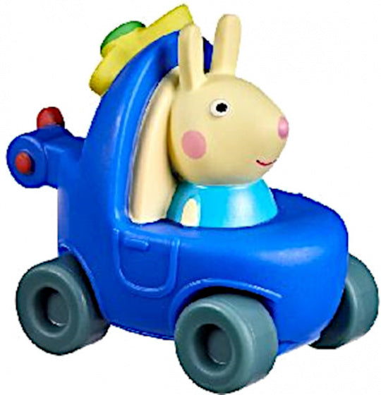 auto Peppa Pig Little Buggy junior 8,9 cm donkerblauw