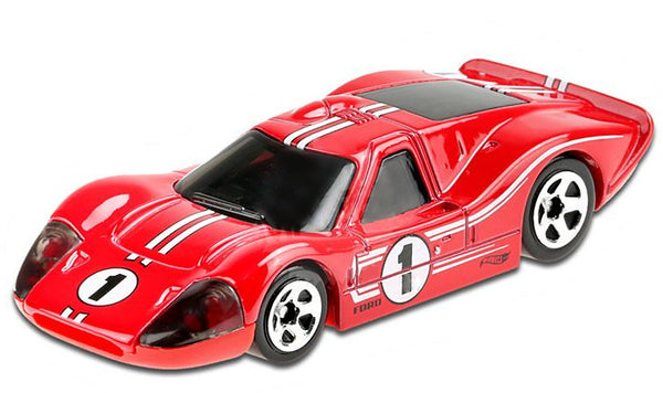 auto Ford GT40 Mark IV '67 die-cast 1:64 rood