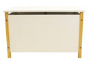 speelgoedkist Scandiwood junior 81 liter MDF wit