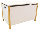 speelgoedkist Scandiwood junior 81 liter MDF wit