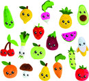 knuffelfruit Surprise Market junior pluche 4-delig