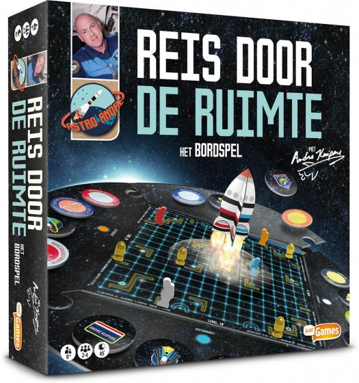 bordspel Reis door de ruimte met André Kuipers