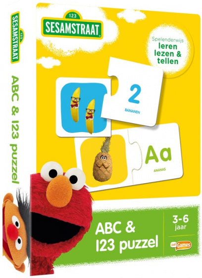 educatief spel Sesamstraat ABC & 123