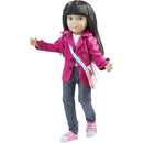 kruselings Luna deluxe poppenset roze