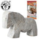 speksteen Pony junior 10 x 7 cm grijs