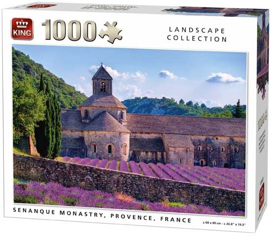 King puzzel 1000 st. Provence 5663