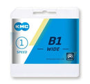 Ketting single speed KMC B1 Wide 112 schakels - zwart