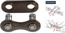 Ketting single speed KMC Z1 Narrow 112 schakels - bruin
