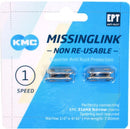 verbindingsschakel Z1ehx Nr smal 1/2 x 3/32 zilver 2 stuks