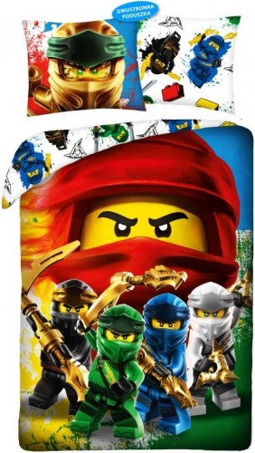 Dekbedovertrek LEGO Ninjago crew Dekbedovertrekovertrek LEGO License
