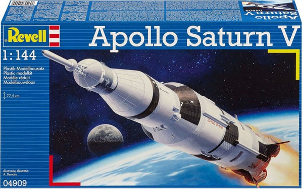 Apollo Saturn V Revell - schaal 1 -144 - Bouwpakket Revell Ruimtevaart