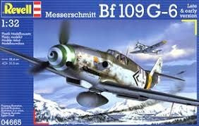 Messerschmitt Bf109 G-6 Revell - schaal 1 -32 - Bouwpakket Revell Luchtvaart
