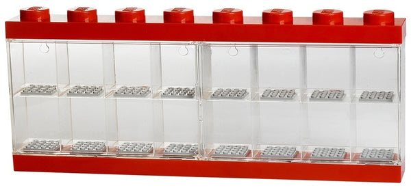 Opbergbox LEGO - minifigs rood 16-delig - LEGO License