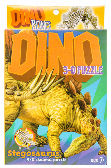 3D-puzzel stegosaurus 11 x 15 cm karton