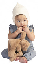 knuffelbeer junior 18 cm pluche bruin 2-delig