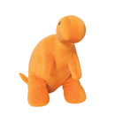 knuffel Dino Growly junior 35 cm fluweel oranje