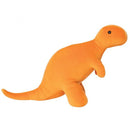 knuffel Dino Growly junior 35 cm fluweel oranje