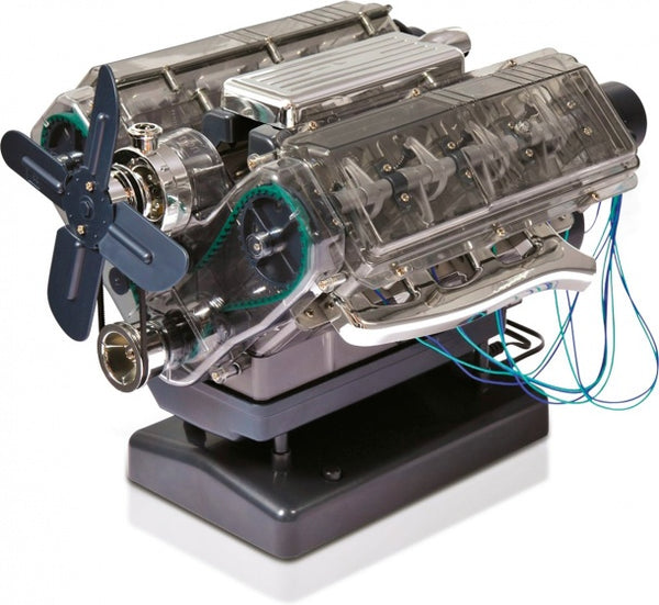 bouwmodelset Motor Lab: V8 motor 250-delig