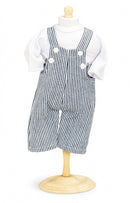 Overall met shirt poppen 42-46 cm