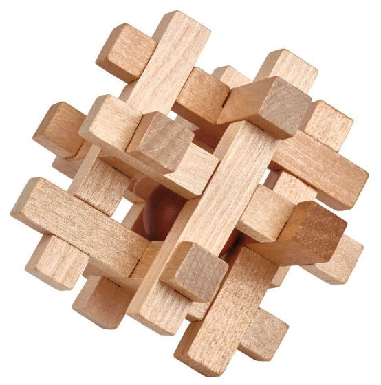 3D puzzel Kooi 6,5 cm hout blank