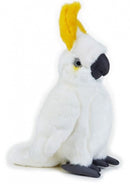 knuffeldier kaketoe junior 35 cm pluche wit