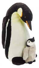 knuffelpinguïn junior 70 cm pluche wit