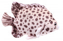 knuffelvis Tropical 21 cm pluche bruin
