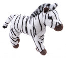 knuffelzebra Baby Savana 17 cm pluche wit