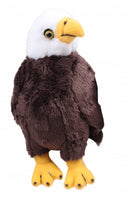 knuffelzeearend junior 17 cm pluche bruin